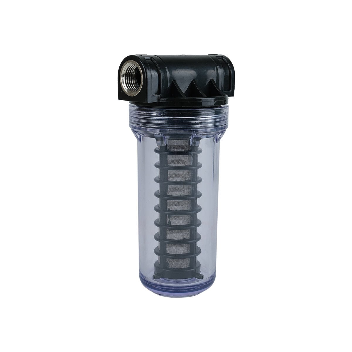 EuroFil 5'' Yıkanabilir Paslanmaz Mazot Süzme Filtresi 1/2 inc 100 Mikron