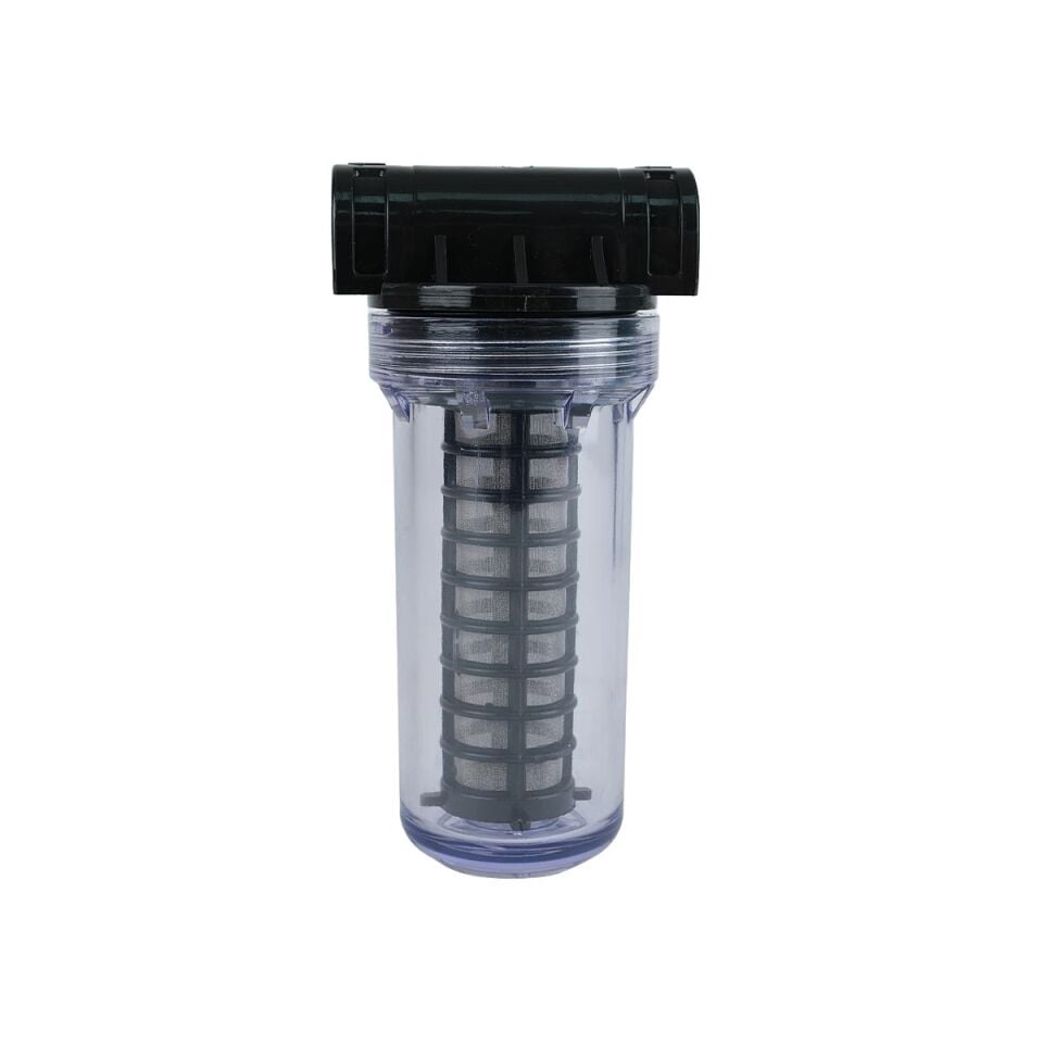 Filtek 5'' Yıkanabilir Paslanmaz Mazot Süzme Filtresi 1/2 inc 100 Mikron