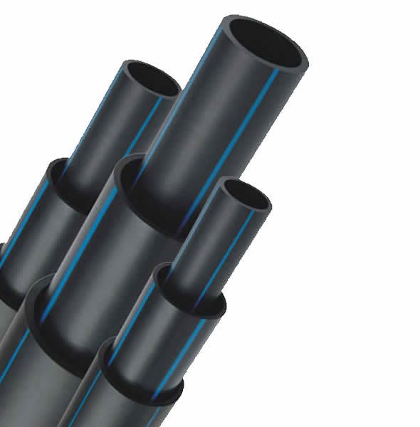 PE100 Hdpe Sert Polieten Basınçlı Boru 50 Metre 10 Bar 90mm