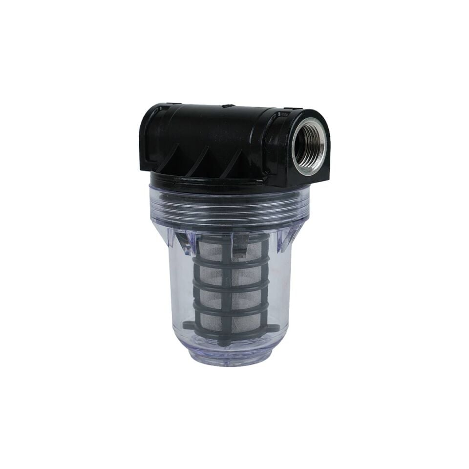 Filtek 3'' Yıkanabilir Paslanmaz Mazot Süzme Filtresi 1/2 inc 100 Mikron