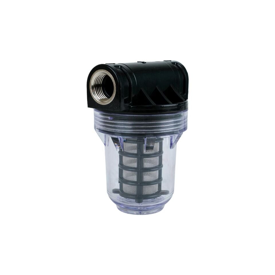 Filtek 3'' Yıkanabilir Paslanmaz Mazot Süzme Filtresi 1/2 inc 100 Mikron