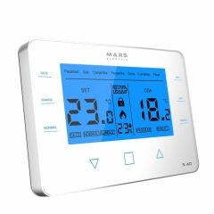 Mars S40 Kablosuz Dijital Programlanabilir Oda Termostatı Yüksek Hassasiyetli Beyaz