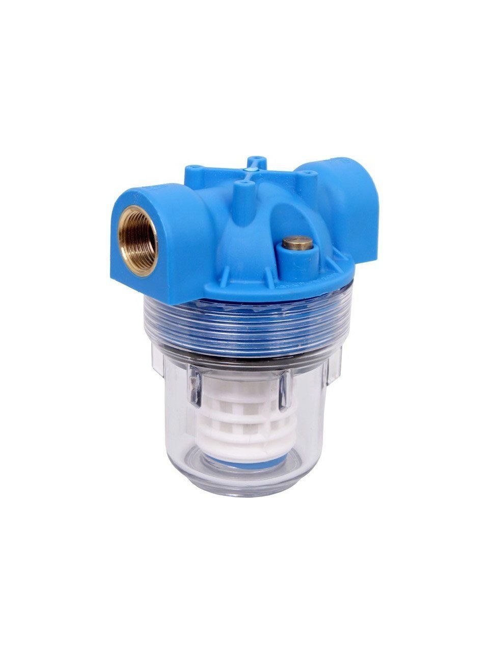 Aquafer 3 inç Yıkanabilir Filtre 3/4 inc 50 Micron Tortu Pislik Tutucu Filtre