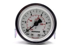 Pakkens 0-10 Bar 63 mm Arkadan Bağlantılı Panotipi Kuru Manometre G 1/4 inç