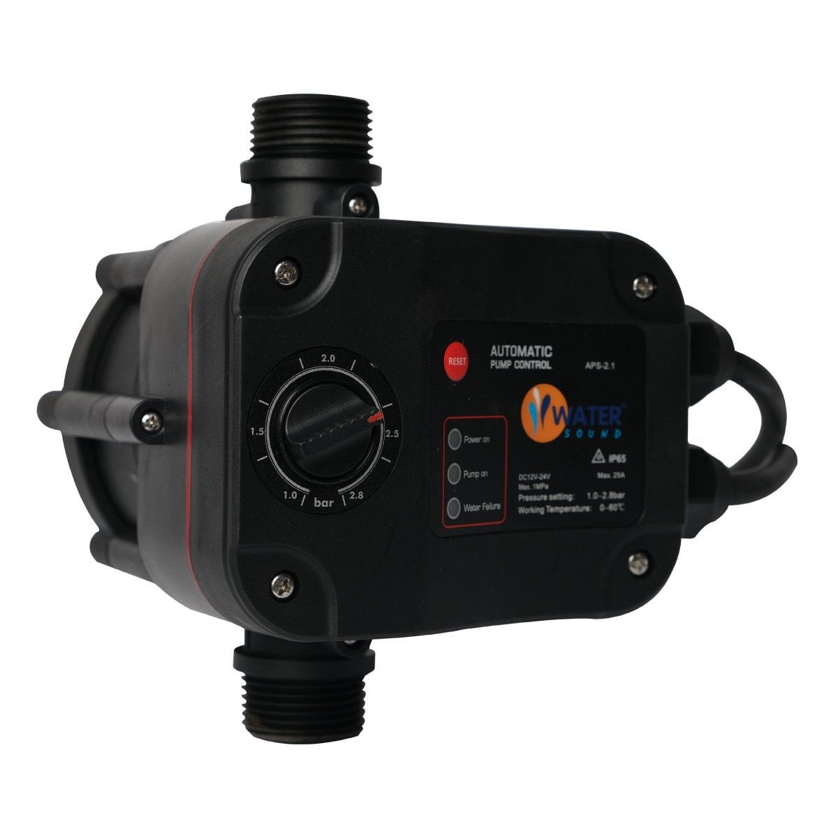 Water Sound APS-2.1 Hidromat - 12/24 Volt DC Pompa Hidrofor Otomatiği
