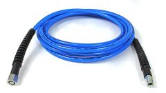 6 Metre Yüksek Basınçlı Oto Yıkama Hortumu 200 Bar Teflon Alman Malı Mavi