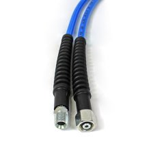 6 Metre Yüksek Basınçlı Oto Yıkama Hortumu 200 Bar Teflon Alman Malı Mavi