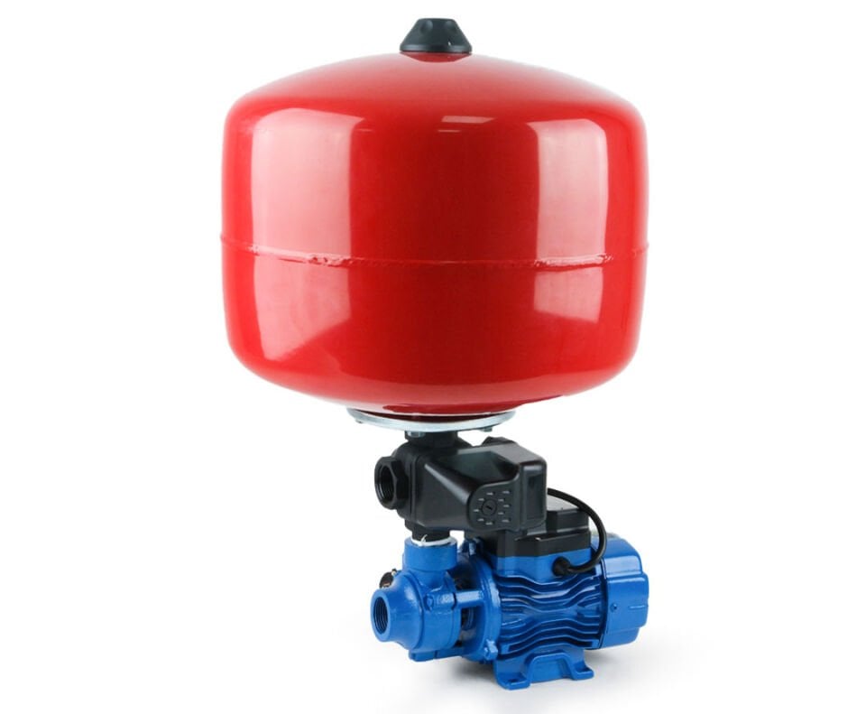 Kampa Tazyik-22 2 Kat 2 Daire Ev Tipi Mini Hidrofor 24 Litre Tanklı