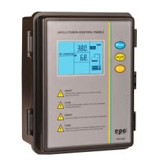 EPC 5,5 - 11 kW Trifaze Dalgıç Pompa Koruma ve Kontrol Panosu - Dijital Ekran,Türkçe Menü