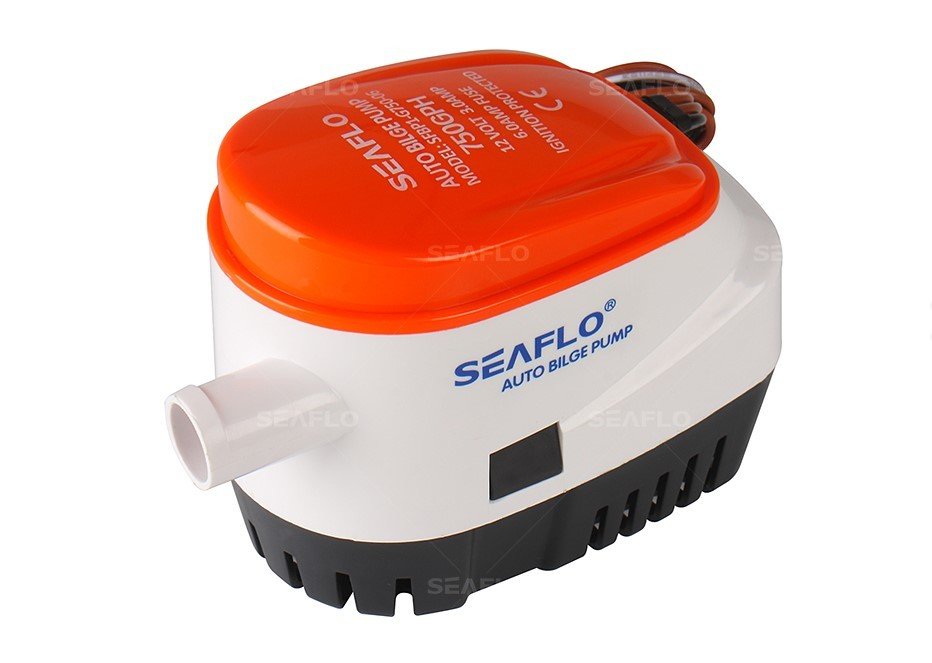 Seaflo SR12150 Oto. Sintine Pompası 12V 750 gph SFBP1-G750-06