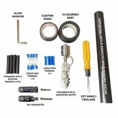 24/48 Volt Kömürsüz, Paslanmaz DC Jet Solar Pompa, İnvertörlü 33 Mss 39 Lt/Dk
