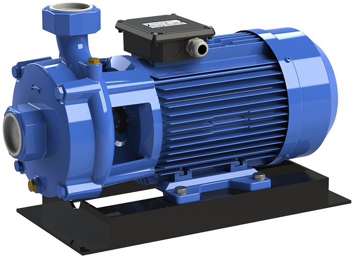 Sumak SMKT 550/2 Çift Kademeli Santrifüj Pompa Trifaze (380V) 5.5HP