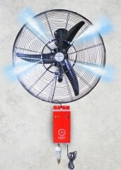 Kampa 65cm Duvar Tipi Endüstriyel Su Buharlı Açık Alan Serinletme Vantilatörü