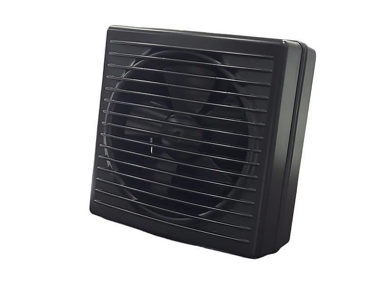 AIRCOL 150C OP Siyah Cam ve Duvar Tipi Aksiyel Fan