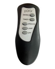 Püfür 2 ADET Kumandalı, Zaman Ayarlı Sanayi Duvar Tipi Endüstriyel Vantilatör 65 Cm