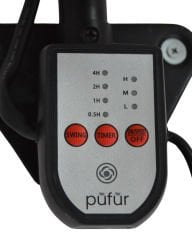 Püfür 2 ADET Kumandalı, Zaman Ayarlı Sanayi Duvar Tipi Endüstriyel Vantilatör 65 Cm