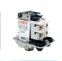 Element Kompresör Basınç Şalteri 1-6 Bar Tahliyeli Üç Yollu Monofaze 1/2 Bağlantılı