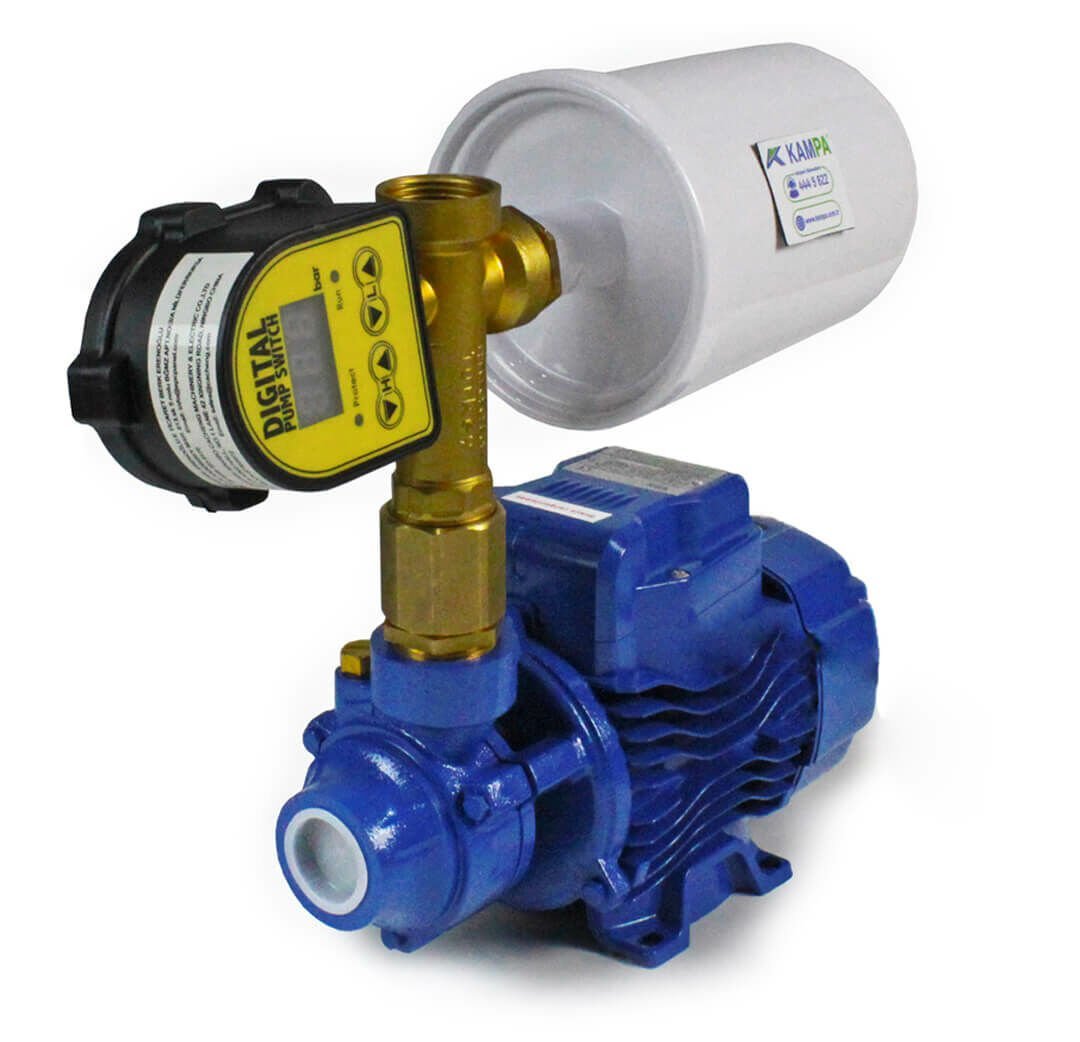 Kampa Tazyik-22M 2 Kat 2 Daire Ev Tipi Mini Hidrofor 2 Litre Tanklı