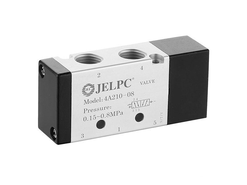 Jelpc 4A210 Pnömatik Yön Kontrol Valfi 5/2 Tek Hava Kontrol