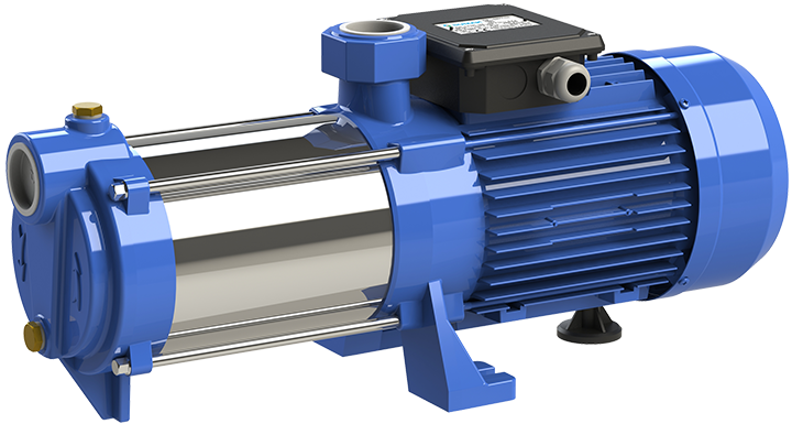Sumak SYMT 8-300/8 Yatay Milli Kademeli Pompa Trifaze (380V) 3HP