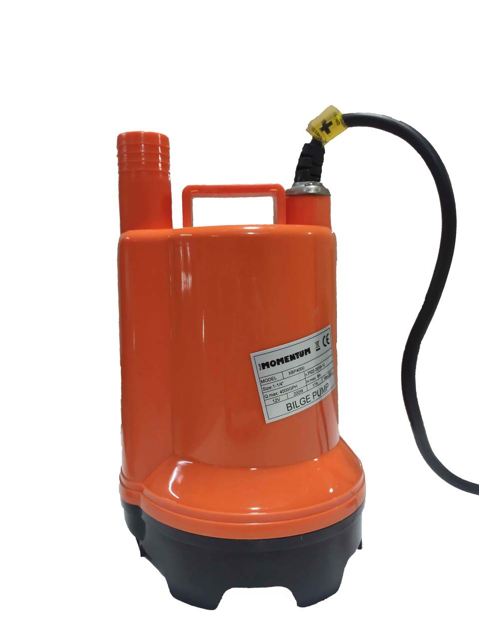 Momentum 12 Volt Dc Drenaj Dalgıç Pompa Sintine Pompası 8 mss 14 m³/h