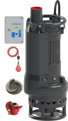 Sumak SDT 75/3 C Karıştırıcılı Çamur Suyu Dalgıç Pompa Trifaze (380V) 7.5HP