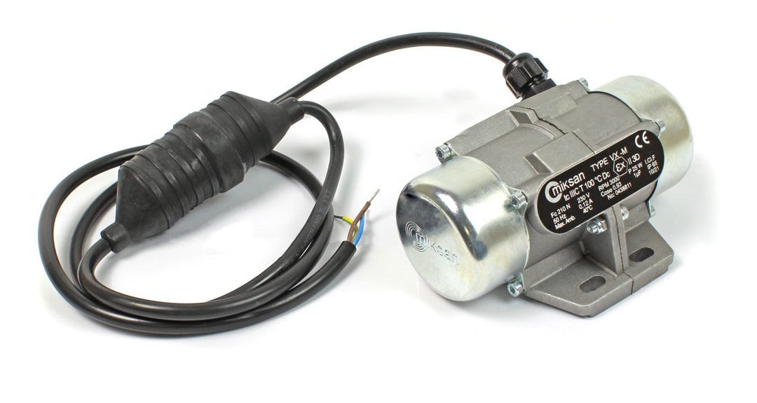 Miksan VX 20 M Mini Vibrasyon Motorları Monofaze (220 V) 3000 Devir 21 Kg, 206 N