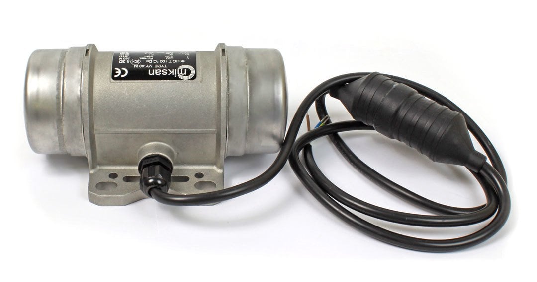 Miksan VY 60 M Mini Vibrasyon Motorları Monofaze (220 V) 3000 Devir 59 Kg, 579 N