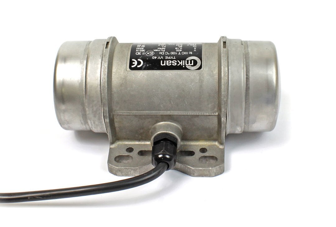 Miksan VY 40 Mini Vibrasyon Motorları Trifaze (380 V) 3000 Devir 39 Kg, 383 N