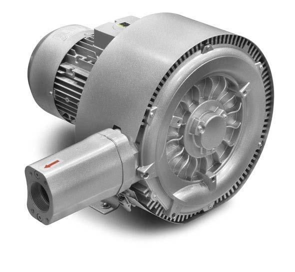 GEV GK402SGEV2.2T Çift Kademeli Blower Trifaze(380V) 2.2 kW 150 m³/h