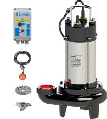 Sumak SBRT 18/2 Bıçaklı Foseptik Dalgıç Pompa Trifaze (380V) 1.5 HP