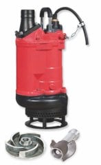 Water Sound WS-170 Endüstriyel Tip Uzun Süreli Çalışmaya Dayanıklı Karıştırıcılı Çamur Pompası 2900 d/dk