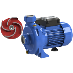 Sumak SM 150-A Açık Çarklı Santrifüj Pompa Monofaze (220V) 1.5HP