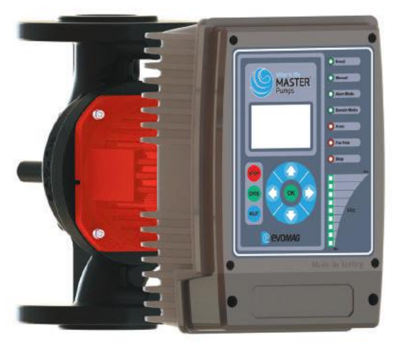 Master EVOMAG 50/280.12 Monofaze Frekans Konvertörlü Sirkülasyon Pompası