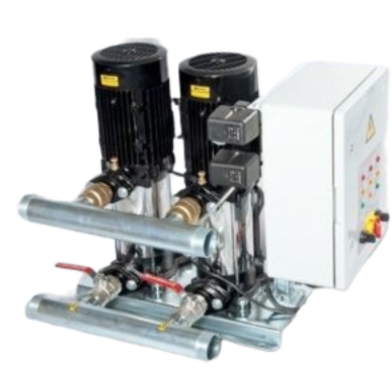 Winpo WNP2 CVE 125-8T İki Pompalı Hidrofor 11 Kat 76 Daire 3 Hp 380 Volt