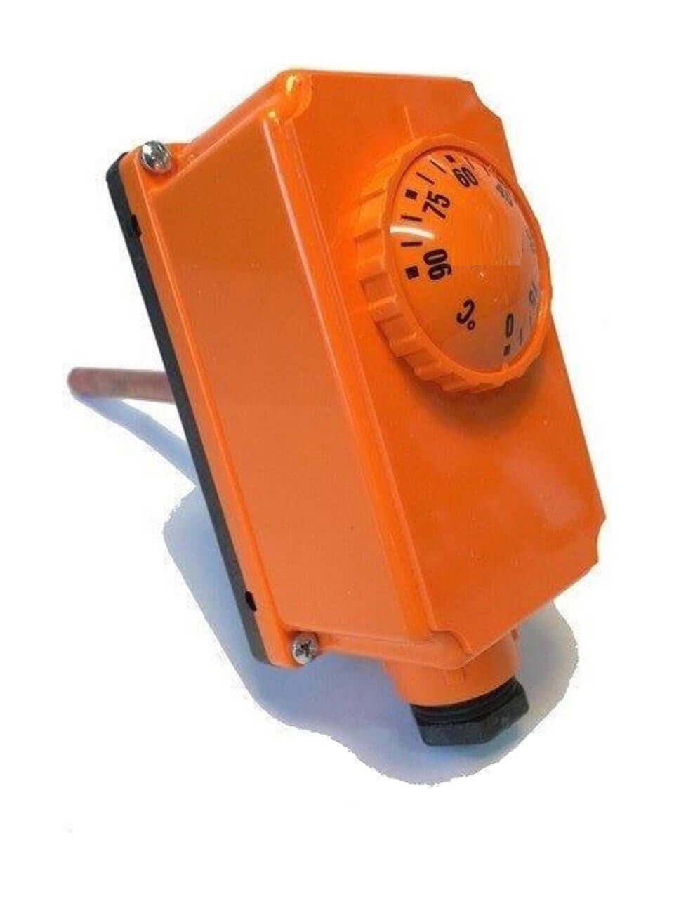 Welko 0-90°C Kazan Termostatı - Çift Kontaklı