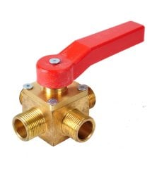 Kampa Ters Yıkama Vanası 4 Yollu | Petek Temizleme Makinası Çift Yön Vanası