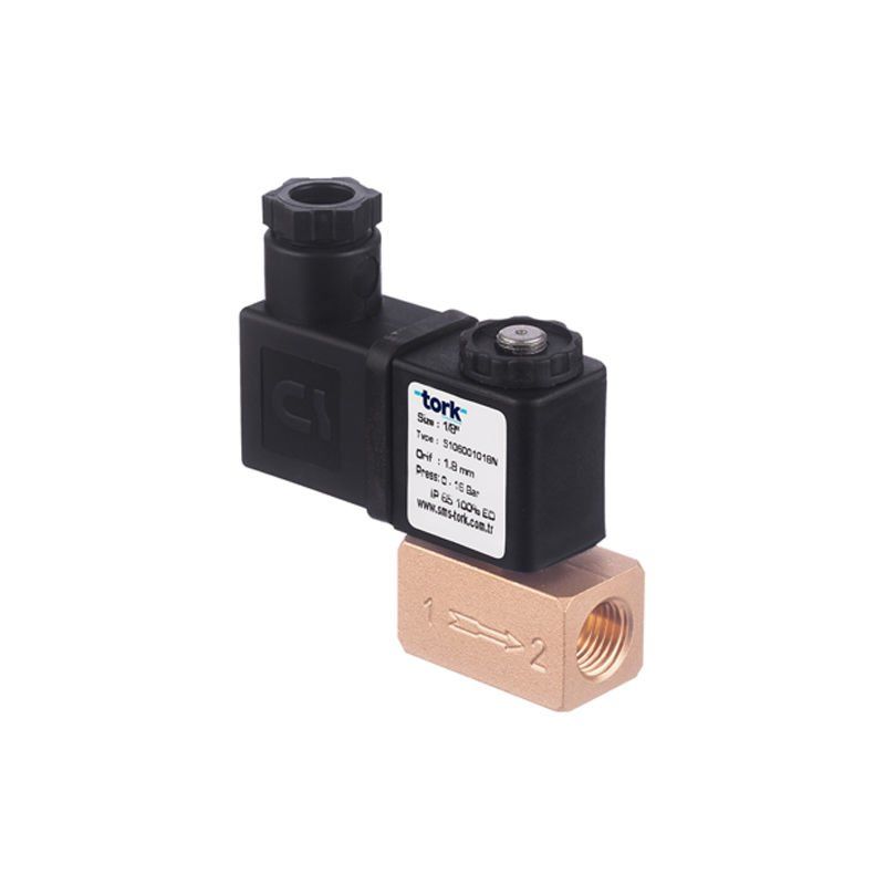 Tork S1060 Genel Maksat Solenoid Valf Direkt Çekmeli N.Kapalı