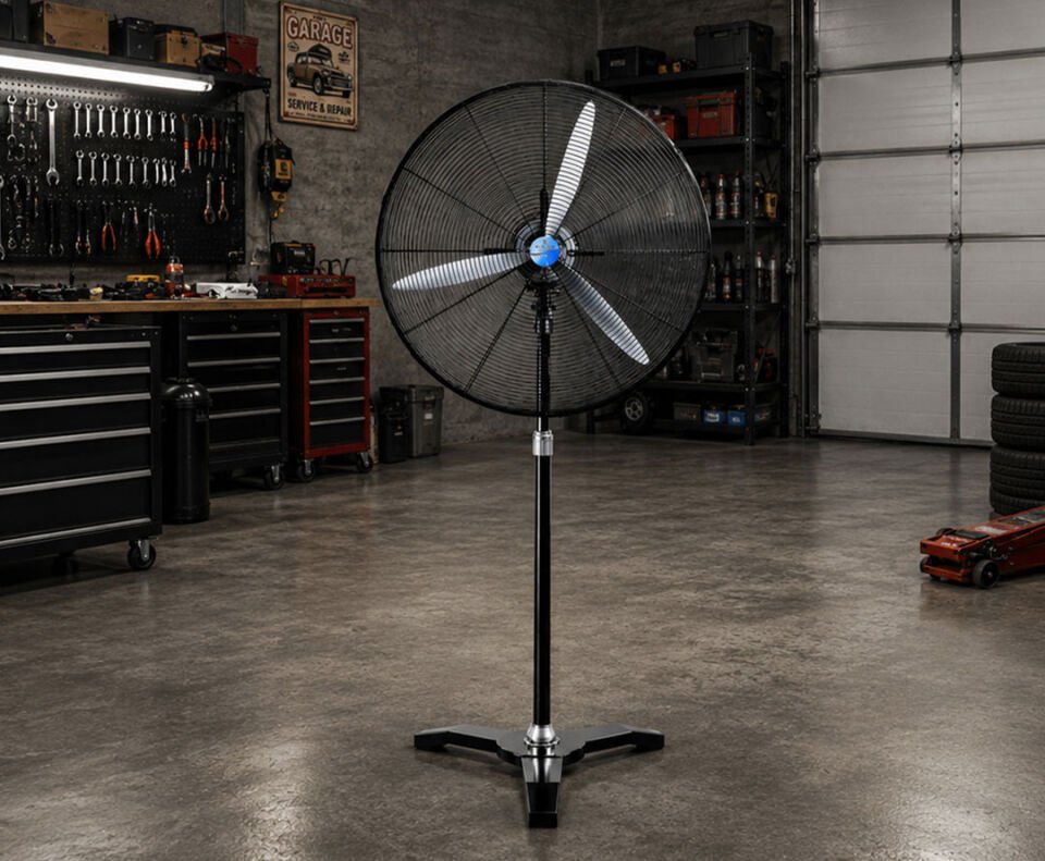 Dündar SV 75 Sanayi Tipi Vantilatör Ayaklı Endüstriyel 75 cm