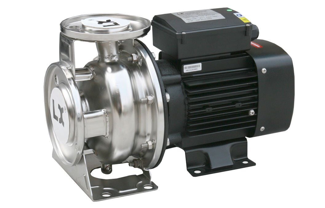 Water Sound GZA(S) 50-32-200/3 Komple Paslanmaz Sıcak Su Santrifüj Pompa AISI 304 4Hp 380 Volt 45 mss 20 m³/h