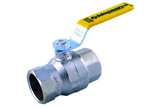Doğalgaz Vanası MOP 5 TS EN 331 (TAM GEÇİŞLİ KİLİTLİ)3/4''
