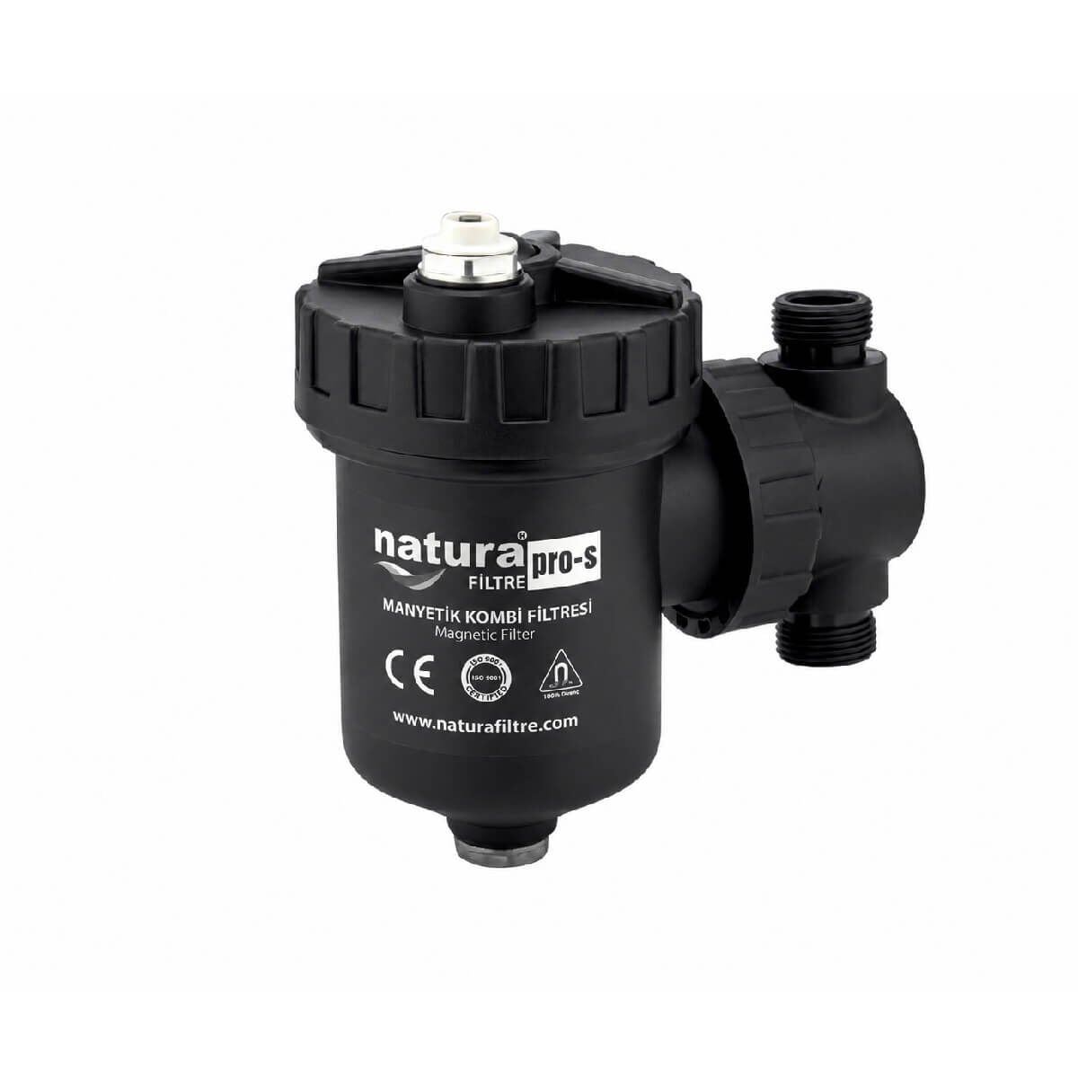 Natura PRO S Filtre Kombi Altı Manyetik Tortu Tutucu Filtre 1 inch