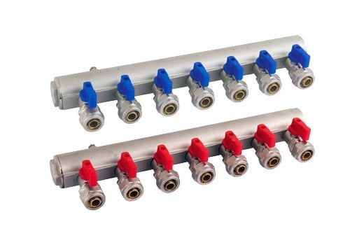 1'' İç Dişli Mini Vanalı Kollektör  2 Ağız