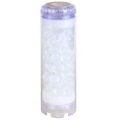 Aquafer 10 inç Silifoz Kireç Önleyici Tüp Filtre Kartuşu Şeffaf