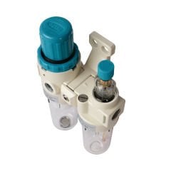 Jelpc 1/4 inç İkili Şartlandırıcı (Filtre + Regülatör + Yağlayıcı) AFC-2000