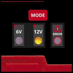 Einhell CE-BC 1M Akıllı Dijital Akü Şarj Cihazı 3-32 Ah 6/12 Volt 1 Amper