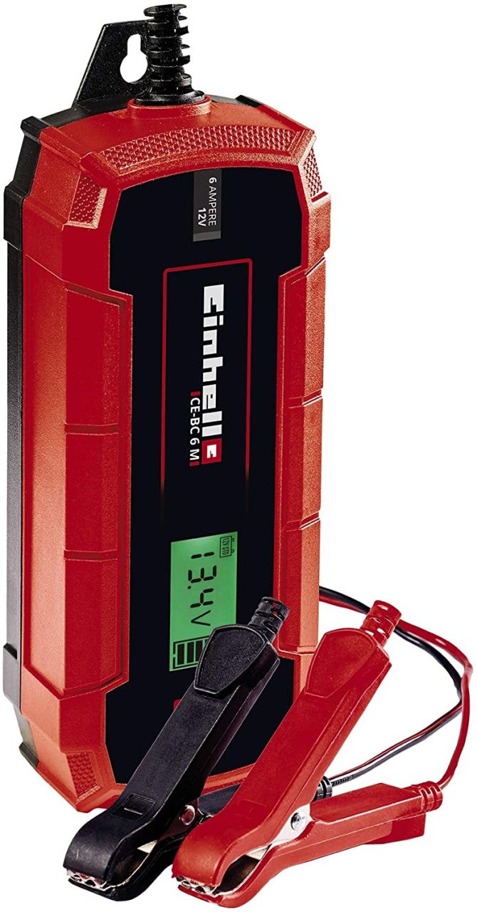 Einhell CE-BC 6M Akıllı Dijital Akü Şarj Cihazı 3-150 Ah 12 Volt 6 Amper