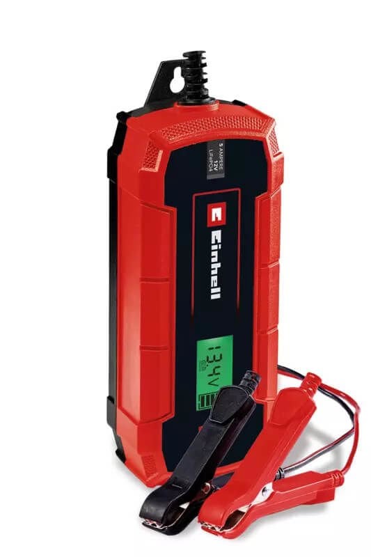 Einhell CE-BC 5M LiFePO4 Akıllı Dijital Akü Şarj Cihazı 5-120 Ah 12 Volt 5 Amper