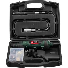 DBK MG135 Gravür Seti, Mini Taşlama Devir Ayarlı Freze Aparatlı