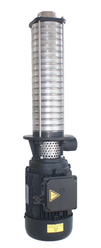 Miksan HCB 17 Paslanmaz Boryağ Pompası 380 Volt (Trifaze) max. 85 l/dk  max. 171 mss 3 Kw